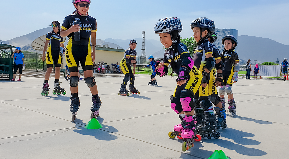 Entrenamientos de patinaje de velocidad
