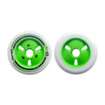 Blanco con verde